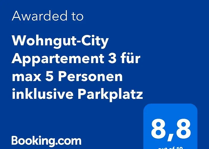 Wohngut-city 3 Fuer Max 5 Personen Inklusive Parkplatz Apartamento
